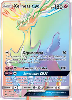 Carte Pokémon Xerneas GX