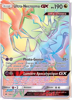 Carte Pokémon Ultra-Necrozma GX