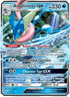 Carte Pokémon Amphinobi GX