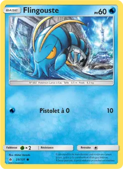 Carte Pokémon Flingouste