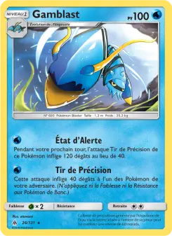 Carte Pokémon Gamblast