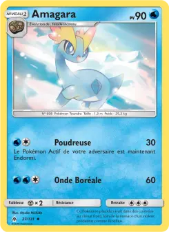 Photo carte Pokemon Amagara Lumière Interdite 27/131