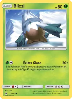 Carte Pokémon Blizzi