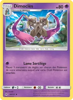 Carte Pokémon Dimoclès
