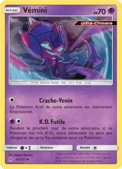 Carte Pokémon Vémini