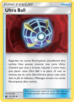 Photo carte Pokemon Ultra Ball Tempête Céleste 125/168