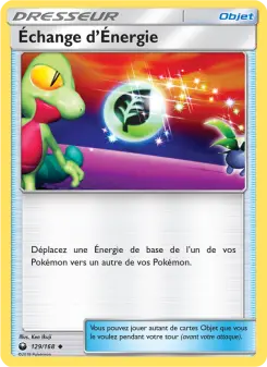 Carte Pokémon Échange d’Énergie