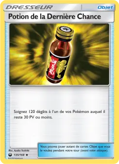 Photo carte Pokemon Potion de la Dernière Chance Tempête Céleste 135/168