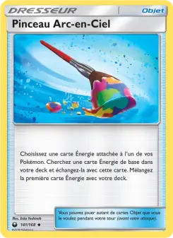Photo carte Pokemon Pinceau Arc-en-Ciel Tempête Céleste 141/168