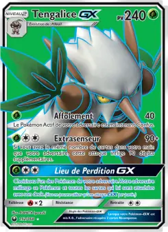 Photo carte Pokemon Tengalice GX Tempête Céleste 152/168