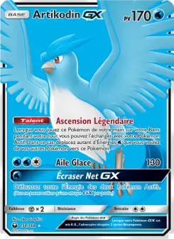 Carte Pokémon Artikodin GX