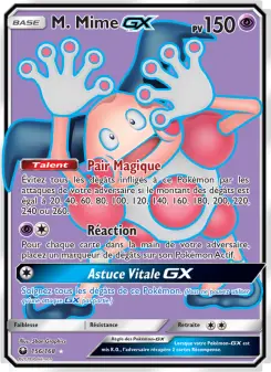 Carte Pokémon M. Mime GX