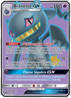 Carte Pokémon Branette GX