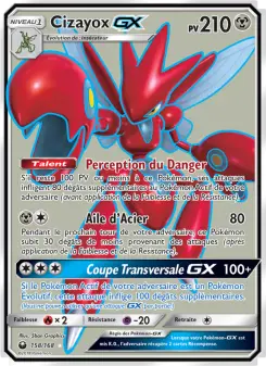 Carte Pokémon Cizayox GX