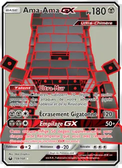 Carte Pokémon Ama-Ama GX