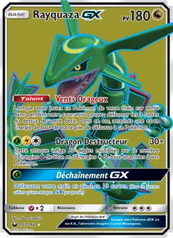 Carte Pokémon Rayquaza GX