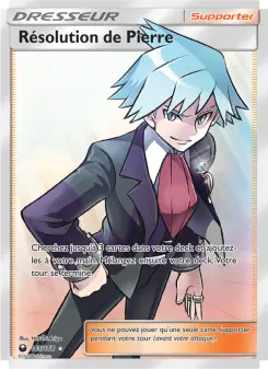 Carte Pokémon Résolution de Pierre