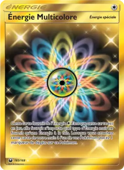 Carte Pokémon Énergie Multicolore