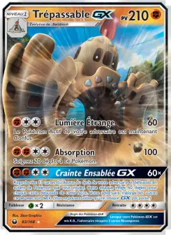 Carte Pokémon Trépassable GX