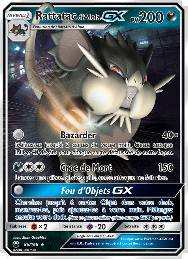 Rattatac d’Alola GX