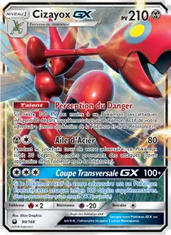 Carte Pokémon Cizayox GX