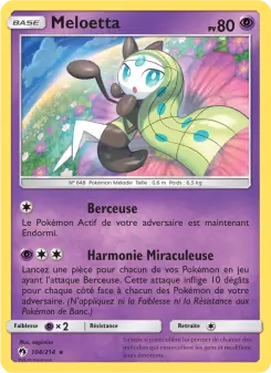 Carte Pokémon Meloetta