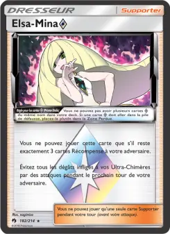Carte Pokémon Elsa-Mina