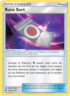Carte Pokémon Rune Sort