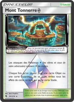 Photo carte Pokemon Mont Tonnerre ◇ Tonnerre Perdu 191/214
