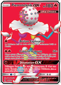 Carte Pokémon Pierroteknik GX