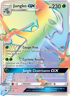 Carte Pokémon Jungko GX