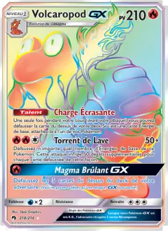 Carte Pokémon Volcaropod GX