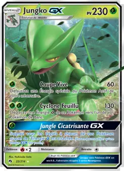 Carte Pokémon Jungko GX