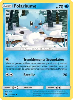 Carte Pokémon Polarhume