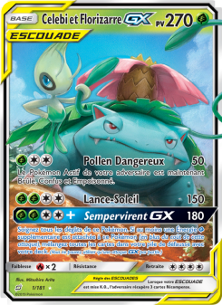 Celebi et Florizarre GX