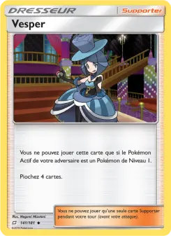 Carte Pokémon Vesper