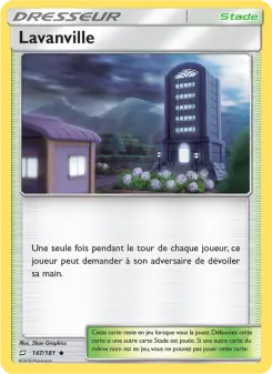 Photo carte Pokemon Lavanville Duo de Choc 147/181