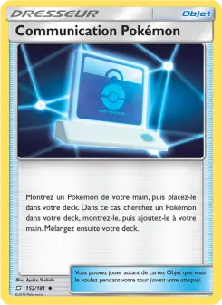 Carte Pokémon Communication Pokémon