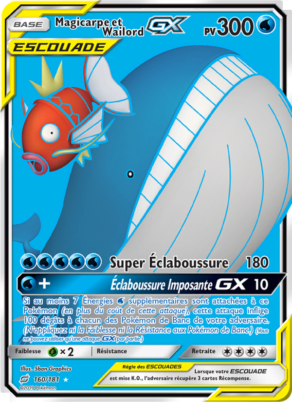 Magicarpe et Wailord GX