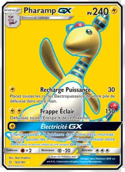 Carte Pokémon Pharamp GX