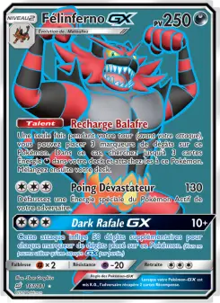 Carte Pokémon Félinferno GX