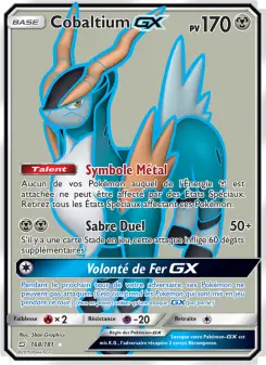 Carte Pokémon Cobaltium GX