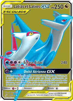 Carte Pokémon Latias et Latios GX