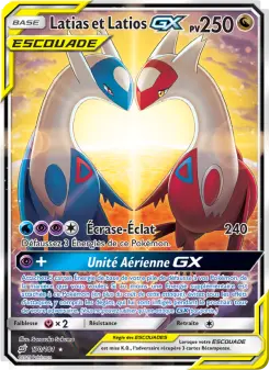 Carte Pokémon Latias et Latios GX