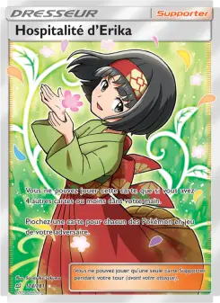 Carte Pokémon Hospitalité d’Erika