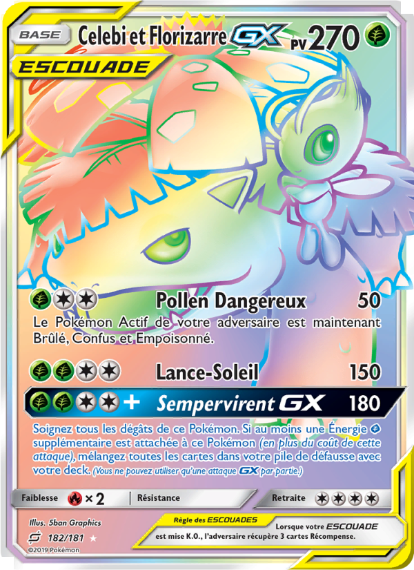 Celebi et Florizarre GX