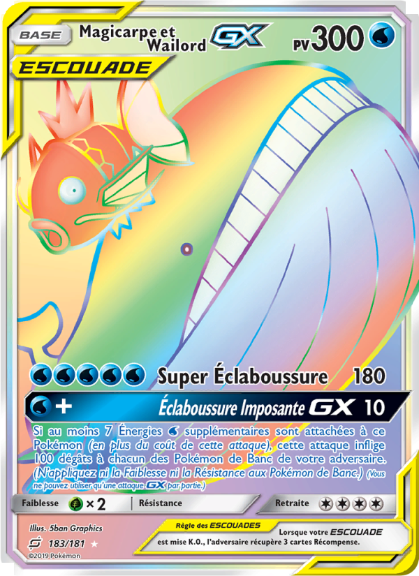 Magicarpe et Wailord GX