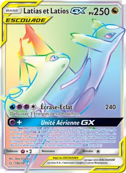 Carte Pokémon Latias et Latios GX