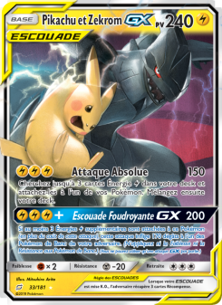 Pikachu et Zekrom GX