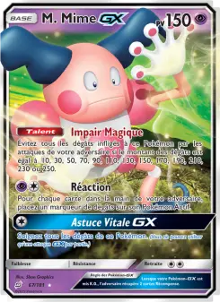 Carte Pokémon M. Mime GX